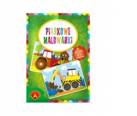PIASKOWE MALOWANKI - KOPARKA , TRAKTOR