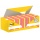 Karteczki samoprzylepne POST-IT® (654-NP24), 76x76mm, 21+3x100 kart., mix kolorów, 3 bloczki GRATIS