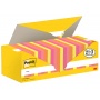 Sticky notes pad POST-IT® (654-NP24), 76x76mm, 100 sheets/pad, 21 + 3 pads FREE, neon color mix, Self-adhesive pads, Paper and labels