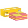 Sticky notes pad POST-IT® (654-NP24), 76x76mm, 100 sheets/pad, 21 + 3 pads FREE, neon color mix, Self-adhesive pads, Paper and labels
