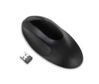 Myszka komputerowa KENSINGTON Pro Fit™ Ergo, bezprzewodowa, czarna, Klawiatury i myszki, Akcesoria komputerowe