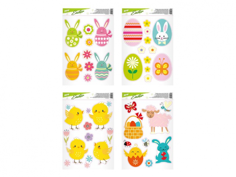 NAKLEJKA NA OKNO WIELKANOC VE010 20X30, Podkategoria, Kategoria