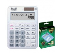 Kalkulator dwuliniowy TOOR TR-1223DB-W 10-pozycyjn, Podkategoria, Kategoria