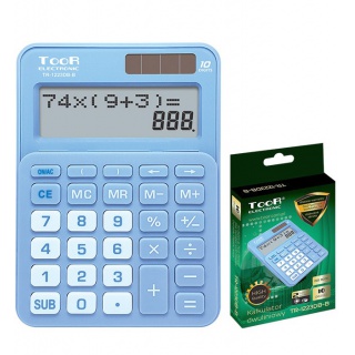 Kalkulator dwuliniowy TOOR TR-1223DB-B 10-pozycyjn, Podkategoria, Kategoria