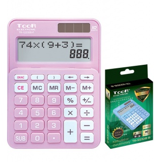 Kalkulator dwuliniowy TOOR TR-1223DB-P 10-pozycyjn, Podkategoria, Kategoria
