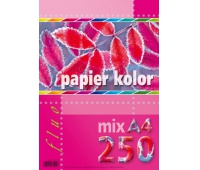 PAPIER FLUO MIX A4-250 KOLOR, Podkategoria, Kategoria