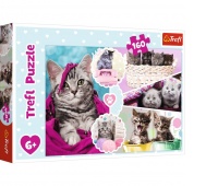 PUZZLE 160EL UROCZE KOTKI, 160 element&oacute;w, Puzzle