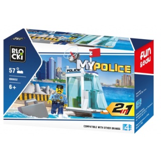 KLOCKI BLOCKI MY POLICE 2W1 57EL 6522, Podkategoria, Kategoria