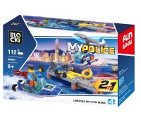 KLOCKI BLOCKI MY POLICE 2W1 112EL 6544