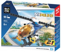 KLOCKI BLOCKI MY POLICE 2W1 95EL 6550