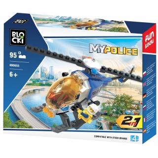 KLOCKI BLOCKI MY POLICE 2W1 95EL 6550, Podkategoria, Kategoria