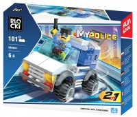 KLOCKI BLOCKI MY POLICE 2W1 101EL 6566, Podkategoria, Kategoria