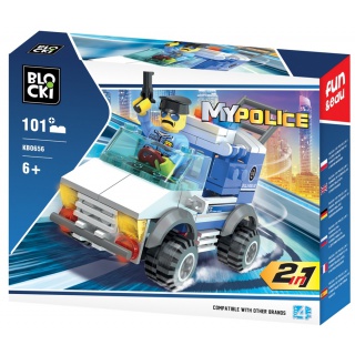 KLOCKI BLOCKI MY POLICE 2W1 101EL 6566, Podkategoria, Kategoria