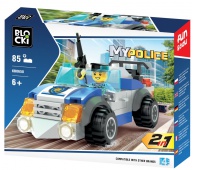 KLOCKI BLOCKI MY POLICE 2W1 85EL. 6585, Podkategoria, Kategoria