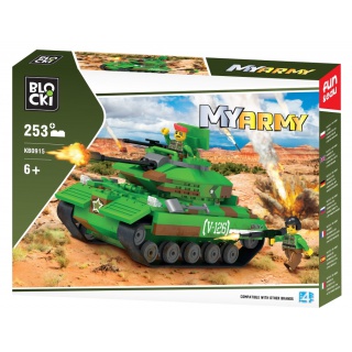 KLOCKI BLOCKI MY ARMY CZOŁG NA PUSTYNI 253EL 9150, Podkategoria, Kategoria