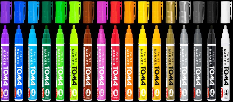 MARKER OLEJOWY TO-440 MIX KOL., Podkategoria, Kategoria