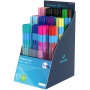 Display długopisów SCHNEIDER Slider Edge Pastel, XB, 120 szt., mix kolorów, Długopisy, Artykuły do pisania i korygowania