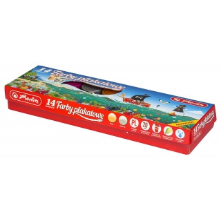 FARBY PLAKATOWE SZK.14 KOL.PREMIUM ZŁOTA/SREBRNA, Podkategoria, Kategoria