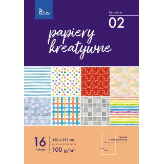 PAPIERY KREATYWNE A3 ZESTAW NR 02, Podkategoria, Kategoria