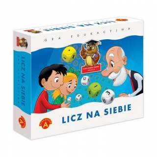 SOWA MĄDRA GŁOWA POLECA -LICZ NA SIEBIE 0205=, Edukacyjne, Gry