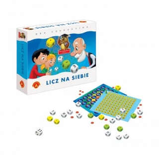 SOWA MĄDRA GŁOWA POLECA -LICZ NA SIEBIE 0205=, Edukacyjne, Gry