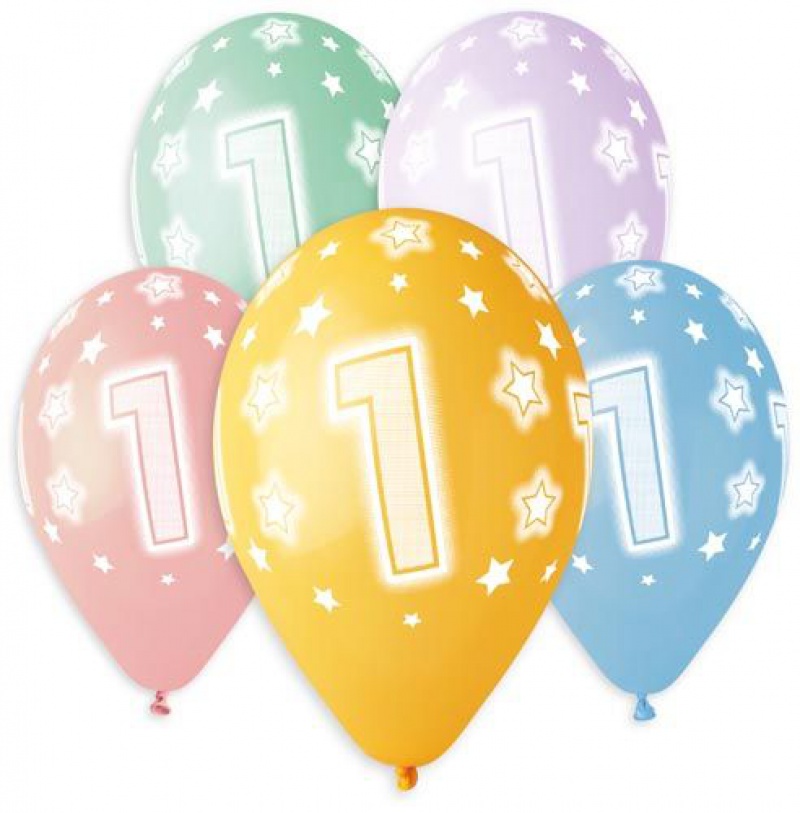 BALONY PREMIUM HEL Z NADRUKIEM 1 13" /5/, Podkategoria, Kategoria