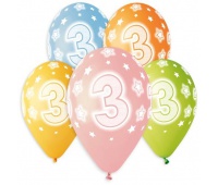 BALONY PREMIUM HEL Z NADRUKIEM 3 13" /5/, Podkategoria, Kategoria