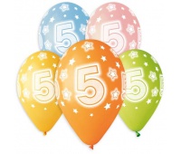 BALONY PREMIUM HEL Z NADRUKIEM 5 13" /5/, Podkategoria, Kategoria