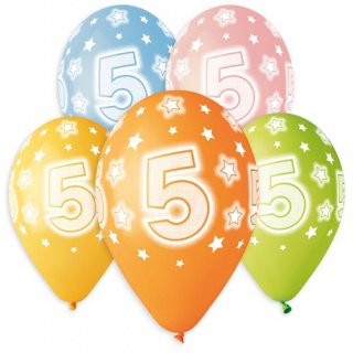 BALONY PREMIUM HEL Z NADRUKIEM 5 13" /5/, Podkategoria, Kategoria