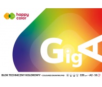 BLOK TECHNICZNY GigA KOLOR A2 15K.220GR. H.COLOR, Podkategoria, Kategoria