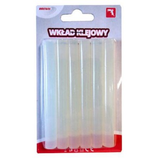 WKŁAD KLEJOWY 11MM WK11-1 TRANSPARENTNY, Podkategoria, Kategoria