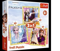 "PUZZLE 3w1 - Moc Anny i Elsy" / Disney Frozen II, Podkategoria, Kategoria