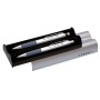 Ballpoint Pen & Mechanical Pencil Set, PENAC Np Trifit Silver 1. 0mm, blue