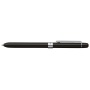 Długopis wielofunkcyjny 3F 0 7mm czarny/srebrny, Długopisy, Artykuły do pisania i korygowania
