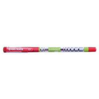 Długopis żelowo-fluidowy Q-CONNECT 0,5mm, czerwony