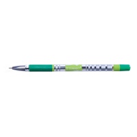 Długopis żelowo-fluidowy 0 5mm zielony, Żelopisy, Artykuły do pisania i korygowania