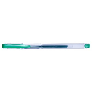 Długopis żelowy OFFICE PRODUCTS Classic 0,5mm, zielony, Żelopisy, Artykuły do pisania i korygowania