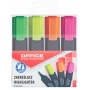 Highlighter 1-5mm (line) 4pcs assorted colours