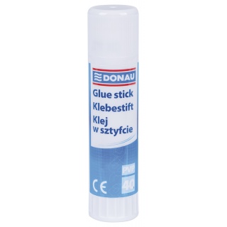 Klej w sztyfcie DONAU, 40g, Kleje, Drobne akcesoria biurowe