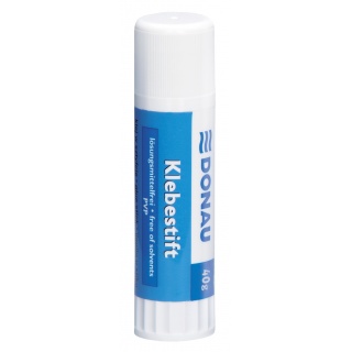 Klej w sztyfcie DONAU, 40g, Kleje, Drobne akcesoria biurowe