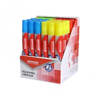 Klej w płynie OFFICE PRODUCTS, z gąbczastą końcówką, 50ml, Kleje, Drobne akcesoria biurowe