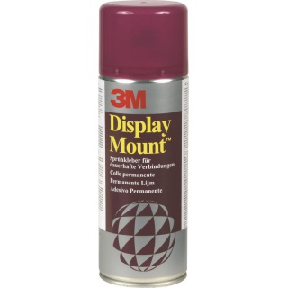 Spray Mount Adhesive Can 3M Displaymount (UK7806/11), permanent, 400ml