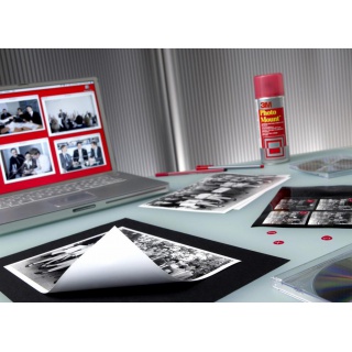 Klej w sprayu 3M Photomount (UK9479/10), do papieru fotograficznego, 400ml, Kleje, Drobne akcesoria biurowe