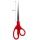 Nożyczki biurowe SCOTCH® (1408), uniwersalne, 20,5cm, czerwone
