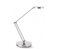 Lampka na biurko CEP CLED-400, 7, 5W, ze ściemniaczem, srebrna, Lampki, Urządzenia i maszyny biurowe
