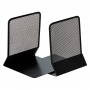 Bookend Q-CONNECT, metal, 2 pcs, black, Presneters and sorters, Presentation