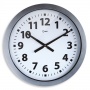 Wall Clock Giant 60cm silver