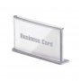 Information Plates business card silver