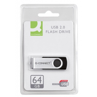 Nośnik pamięci Q-CONNECT USB, 64GB, Nośniki danych, Akcesoria komputerowe