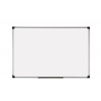 Dry-wipe&magnetic Notice Board, BI-OFFICE Top Professional, 60x45cm, ceramic, aluminium frame